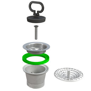 Traditional Kitchen Sink Drain <b>Flange</b> - Product Image 1