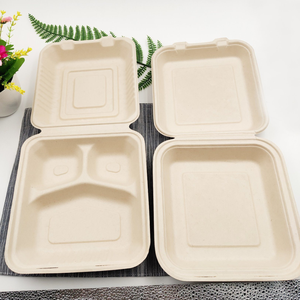Fiambrera compostable de bagazo de caña de azúcar | Ecológico sostenible Areca Packaging Bulk | Exportación al por mayor - Product Image 3