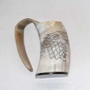 Taza de búfalo natural de cuerno, la mejor calidad por mn exports drinlking Mug - Product Image 1