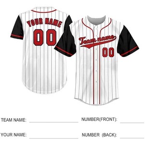 Latest Design 2026 Baseball Jersey Wholesale Blank Fashion 100% Polyester Unisex Four-Way Stretch Breathable All Seasons Low - Product Image 6