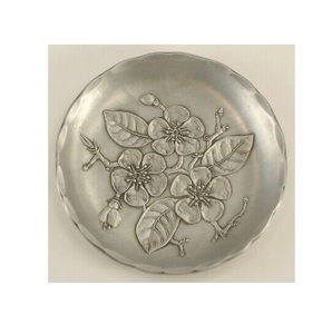 Posavasos de aluminio, producto más vendido, mesa martillada, accesorios de mesa decorativos, posavasos de aluminio - Product Image 1