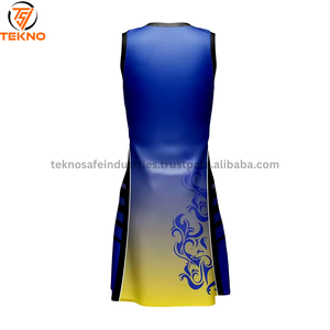 Uniforme de Netball hecho a medida de alta calidad, ropa de equipo impresa disponible, tamaños saludables, ropa de Netball personalizada directa del fabricante - Product Image 6