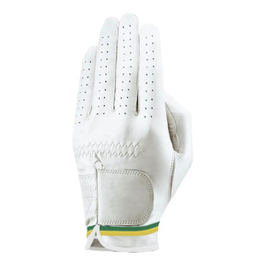 Gants de golf en cuir véritable blanc antidérapants respirants avec sangle de poignet réglable unisexe pour usage sportif - Product Image 4