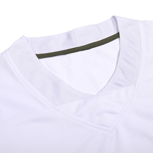 Camiseta clásica de fútbol americano de grado superior, diseño de malla transpirable de secado rápido, ropa deportiva Vintage, mangas cortas para equipos cosidos - Product Image 4