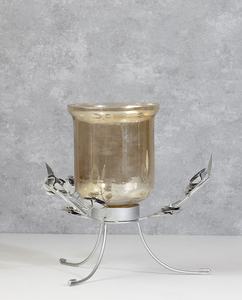 Unique Design Metal <b>Brass</b> <b>Candlestick</b> Holder Set Includes Lanterns and Stand for Wedding Dinner Table Decor - Product Image 2