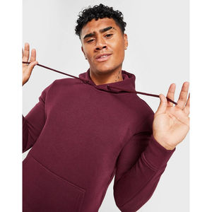 Sweat-shirts à capuche personnalisés avec logo, taille américaine, 320g, 85% coton, 15% polyester, taille plus, sweat-shirts oversize pour hommes, sweat-shirts unis sans motif - Product Image 2