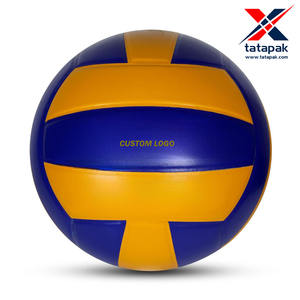 2024 balle de volley-ball OEM taille officielle 5 ballon de volley-ball de plage personnalisé volley-ball laminé en cuir PVC à vendre - Product Image 3