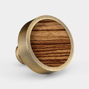 Luxurious Round Solid Brass Antique Gold Door <b>Knobs</b> <b>for</b> Home <b>Dresser</b> Door Cabinet Furniture Decorative Kitchen Wardrobe Handle - Product Image 5