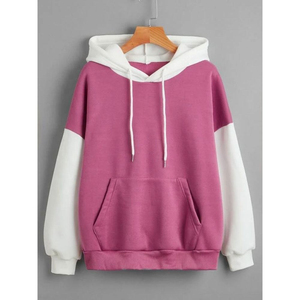 เสื้อมีฮู้ดกระเป๋าจิงโจ้พรีเมี่ยมใส่ได้ทั้งชายและหญิงผ้าฟลีซผ้าฝ้าย100% โอเวอร์ไซส์ฤดูหนาวพิมพ์ลายทึบลายไซส์ XS 6XL สลิม - Product Image 5