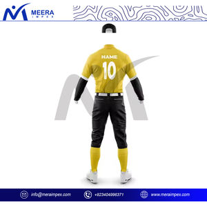 Kit de uniforme de béisbol para hombre, conjunto de pantalones de jersey con logotipo personalizado, ropa deportiva transpirable de secado rápido, suministro de conjunto OEM impreso por sublimación de equipo - Product Image 4