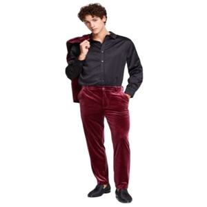 Pantalon en velours pour hommes-2025 Nouveau pantalon en velours personnalisé décontracté à taille haute marron grande taille pour hommes - Product Image 1