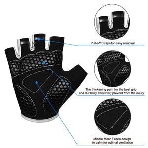 Levantamiento de pesas pesado Entrenamiento Deporte Entrenamiento Guantes de protección de manos Fitness personalizado Levantamiento de pesas Hombres Mujeres Guantes de gimnasio para unisex. - Product Image 5