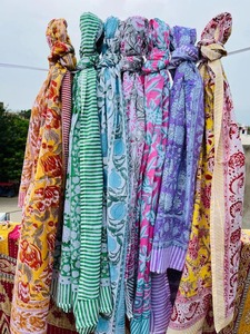 ชุดชายหาดผ้าโสร่งพิมพ์ลายดอกไม้ผ้าโสร่งคอตตอนชุดใส่ว่ายน้ำชุดของขวัญสำหรับเธอ - Product Image 3