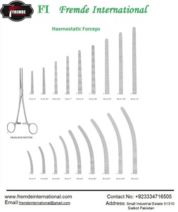 Pinces hémostatiques Roberts et pinces hémostatiques Bainbridge certifiées CE - Product Image 6