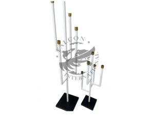 Candelabro de Navidad de Lujo de Acero Inoxidable Chapado en Latón, Portavelas, Hecho a Mano, Duradero, Decoración del Hogar - Product Image 4
