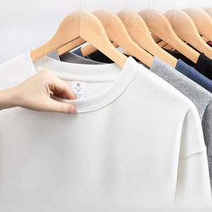 เสื้อสเวตเชิ้ตของผู้ชายแบบแห้งเร็วเสื้อสเวตเชิ้ตผ้าคอตตอน100% สำหรับผู้ชายเสื้อสเวตเชิ้ตระบายอากาศได้ดีปรับแต่งสีได้ตาม2025 - Product Image 4