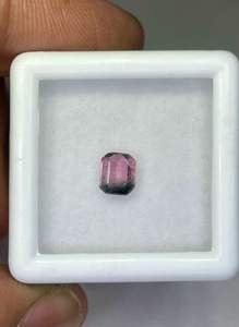 Turmalina Natural Facetada de Color Bio, Corte Octogonal, Piedras Preciosas Sueltas - Product Image 2