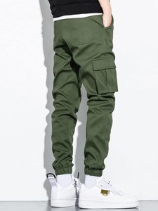 กางเกงกีฬาขายาวสำหรับผู้ชายกางเกงวิ่งจ๊อกกิ้งกางเกงขนแกะสำหรับฤดูหนาว - Product Image 6