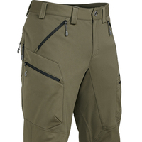 Pantalon cargo tactique décontracté pour homme en polaire, résistant aux acides, imprimé peau de requin, pour le camping, la randonnée et l'escalade