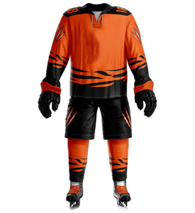 Maillot de hockey sur glace personnalisable pour jeunes et hommes Uniforme d'entraînement personnalisé avec numéro de nom et logo de l'équipe Ajoutez votre propre style - Product Image 5