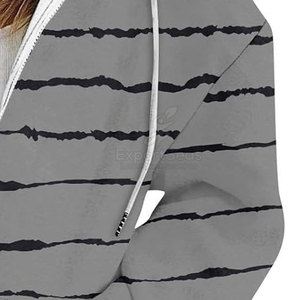 Sudadera con capucha ligera y transpirable con cremallera para la comodidad diaria Sudadera con capucha clásica con cremallera completa con tela suave - Product Image 6