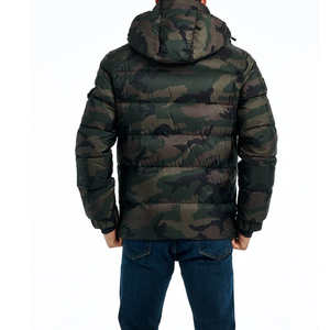 Outdoor Long Puffer <b>Jackets</b> for Men Winter Thick Quilted Hooded Coat Thermal <b>Lightweight</b> Stylish <b>Jacket</b> - Product Image 3