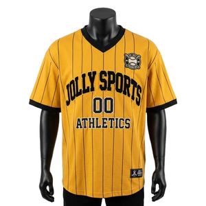 Camiseta de béisbol para hombre 100% algodón, corte holgado, transpirable, con paneles laterales de malla de poliéster en color granate y negro, con logotipo personalizado en twill. - Product Image 3