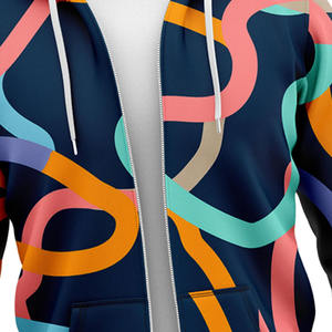 Ropa informal transpirable y disponible en tamaños Patrón sólido Nueva llegada Sudaderas con capucha de invierno para hombres Calidad Premium 100% Algodón - Product Image 5