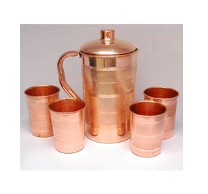 Jarra de agua de cobre puro de último diseño, jarra de Decoración de mesa y cocina para restaurantes de hoteles en casa a precio mayorista - Product Image 5