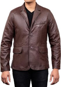 Haz chaquetas de cuero elegantes y económicas para hombres, enfatizando la artesanía de alta calidad con cómodas mangas largas - Product Image 2