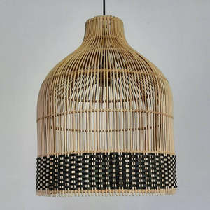 Modern Coastal <b>Chinese</b> Chandelier Lighting Hand-Woven Rattan <b>Lamp</b> Shades Covers Home Decor Pendant Lights for Wholesalers - Product Image 6