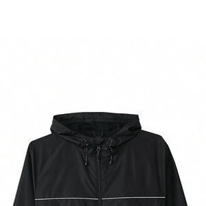 Nouveau coupe-vent personnalisé OEM confortable personnalisé grande taille pour hommes veste coupe-vent légère à la mode à des prix abordables - Product Image 3