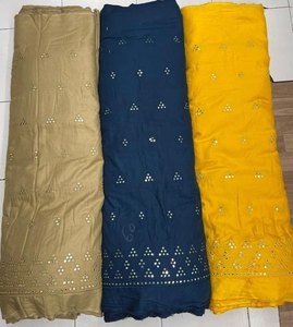 Premium Rayon Embroidery Fabric Soft and Durable for Dresses Fashion Apparel by Hitjem Export Private Limited - Product Image 3