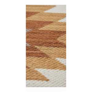 Handwoven <b>Jute</b> Kilim <b>Runner</b> <b>Rug</b> Southwestern Boho Geometric Design Anti-Slip Luxury Floor Mat - Product Image 4