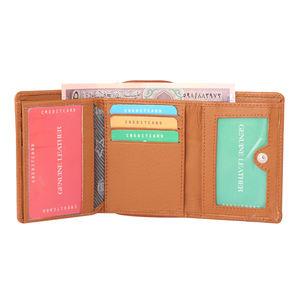 กระเป๋าหนังแท้ผู้หญิงแบบบางพิเศษ ขายดีที่สุด ขนาดสั่งทำได้ ปิดด้วยกระดุม ผ้าฝ้าย ทนทาน จัดเก็บง่าย ใช้ได้ทุกวัน ผลิตในอินเดีย - Product Image 2