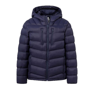 เสื้อโค้ทบุนวมสำหรับผู้ชายเสื้อโค้ทบุนวมสำหรับใส่กลางแจ้งโลโก้แบบกำหนดเอง - Product Image 5