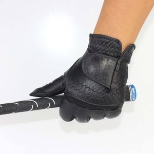 Guantes de Golf de Cuero Cómodos y Antideslizantes para Hombre, con Logotipo Personalizado de su Marca, en Rojo y Negro, Última Moda 2026 - Product Image 2