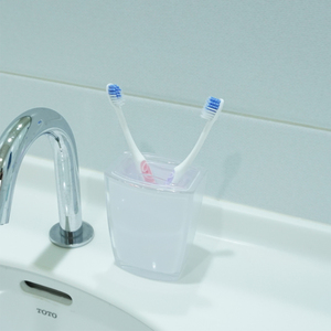[Holar] Taiwan Made Durable Rectangle Blanc Conteneur De Brosse À Dents En Plastique pour Salle De Bains Hôtel Toilettes - Product Image 5