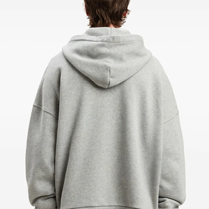 Sudadera con capucha informal de algodón personalizada para invierno, estilo callejero holgado con gráficos personalizados, Tendencias urbanas informales - Product Image 2