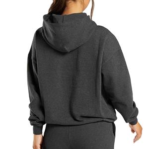 Sweat-shirt à capuche d'hiver pour femme LUXURY IMPEX, haute qualité, décontracté, coton/polyester, respirant, anti-boulochage, logo personnalisé sur le devant, OEM - Product Image 2