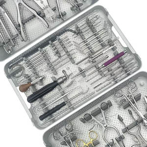 Kit de Cirugía de fractura de animales pequeños, placas de bloqueo ortopédicas, instrumentos en acero inoxidable alemán de alta calidad - Product Image 3