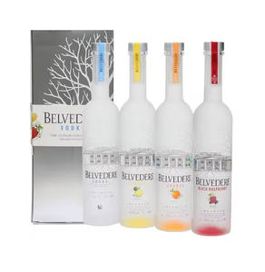 Vodka Belvedere à la saveur de pamplemousse rose, 700 ml, lot de 6, avec des notes acidulées d'agrumes, idéale pour les cocktails d'été et les brunchs - Product Image 1
