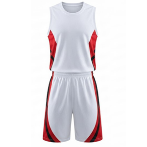 Conjunto de Uniforme de Baloncesto sin Mangas de Malla de Secado Rápido al por Mayor - Ropa Deportiva Transpirable con Impresión de Logotipo Personalizado para Entrenamiento de Equipos - Product Image 2