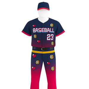 Uniforme de baseball pour jeunes Offre Spéciale ensembles pantalons en tissu sublimé personnalisés respirants - Product Image 6