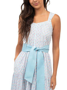 เดรสแม็กซี่ลำลองผู้หญิงขายดีรุ่นใหม่ปี 2026 แบบไม่มีแขน สไตล์โบฮีเมียน ผ้าทอ น้ำหนักเบา เหมาะสำหรับวันหยุดพักผ่อน - Product Image 3