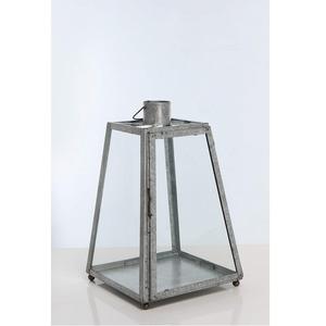 Linterna de vidrio pulido de plata de acero inoxidable personalizada de forma personalizada, estilo colgante único para decoración del hogar - Product Image 4