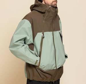 Chaqueta Anorak con cremallera 1/4 para hombre, ligera y personalizada, jersey con capucha, cortavientos térmico, carcasa de poliéster, senderismo de invierno al aire libre - Product Image 6
