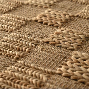 Handmade Natural <b>Jute</b> Abstract Eco-Friendly Flat Weave Modern Prayer <b>Rug</b> Durable Textured Extra Thick Area <b>Rug</b> Living Room - Product Image 2