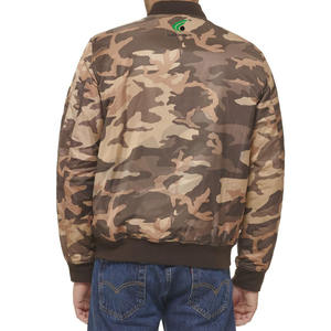 Gran oferta, chaqueta Bomber personalizada para hombre, ropa de calle de invierno de Color sólido, chaqueta elegante para hombre, tela de algodón de alta calidad, ropa de invierno - Product Image 2