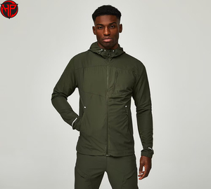 Chaqueta Cortavientos de Verano OEM ODM, Secado Rápido, Ligera y Transpirable, Tops para Correr, Chaquetas de Exterior para Hombre de Talla Grande - Product Image 1